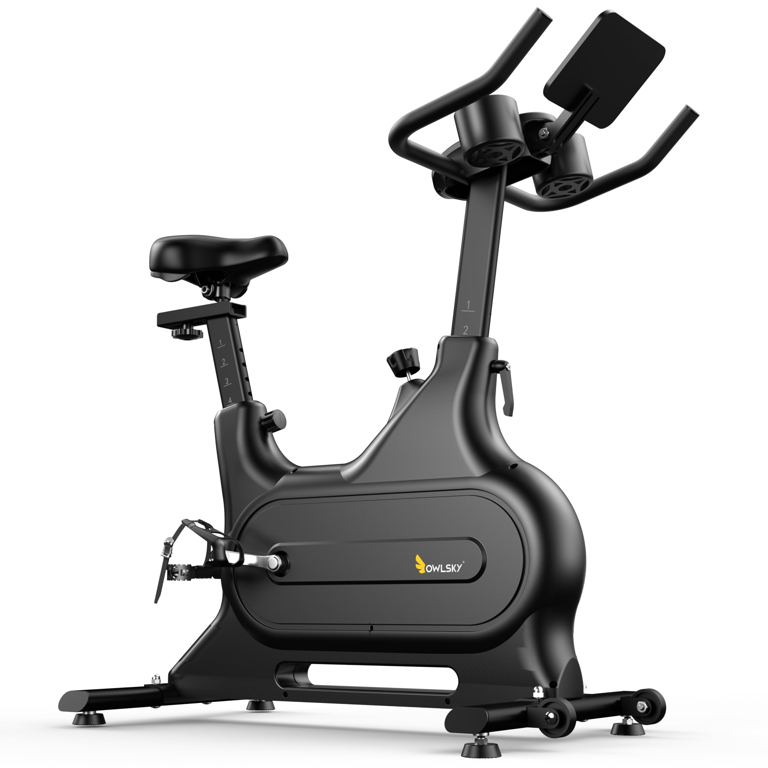 EXERCYCLE 電動エクササイズバイク 動作確認済み Amazon.co.jp: OWLSKY エクササイズバイク アプリ付き 磁気抵抗 屋内